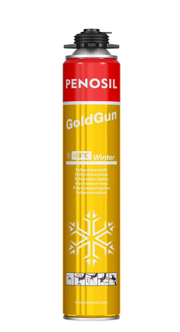 Пена монтажная PENOSIL GoldGun Winter  65л зимняя