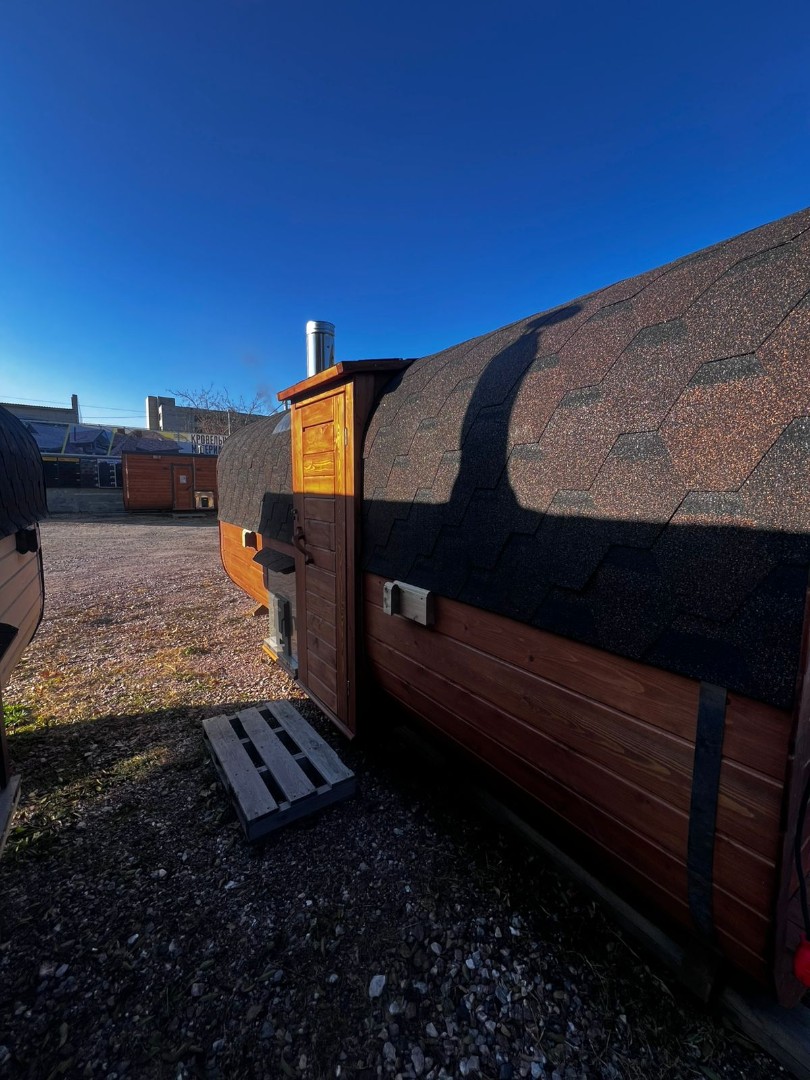 Баня Квадро 5,0*2,2 Орех