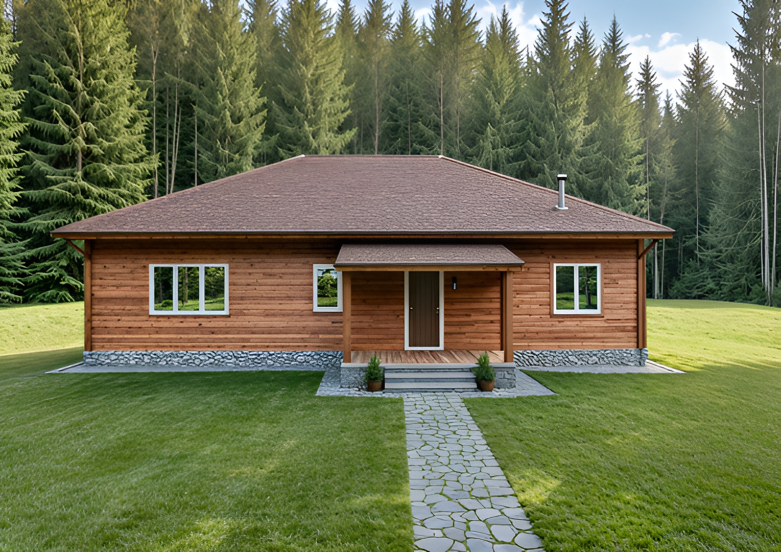 Модель дома А120