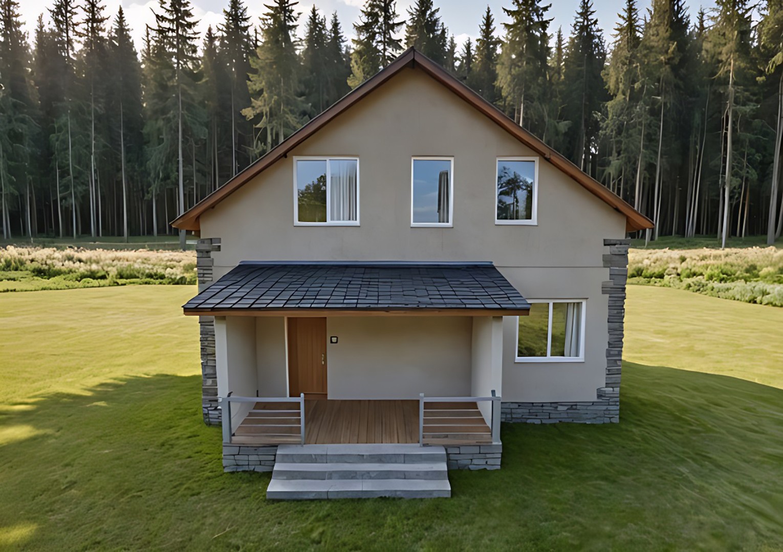 Модель дом А169